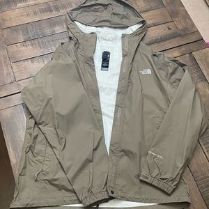 The north face, size L GUC rain jacket